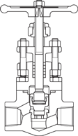 Globe valve # 431 a 438